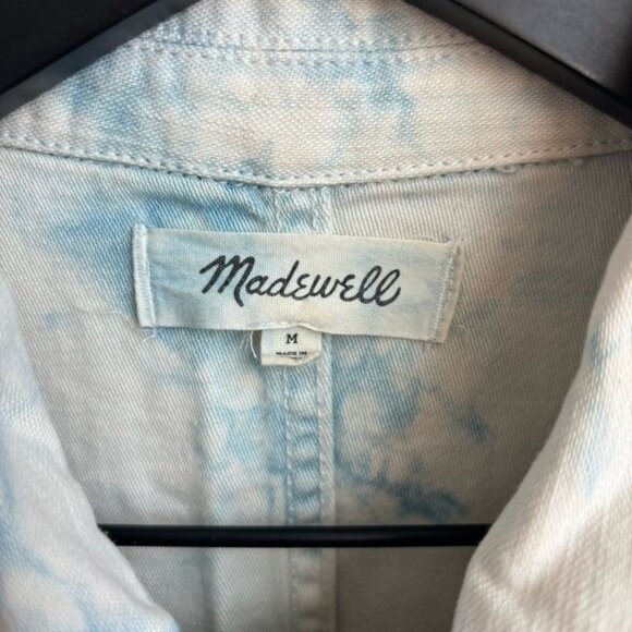 Madewell Tie Dye Front Zip Coverall Jumpsuit, Size M - Picture 4 of 15